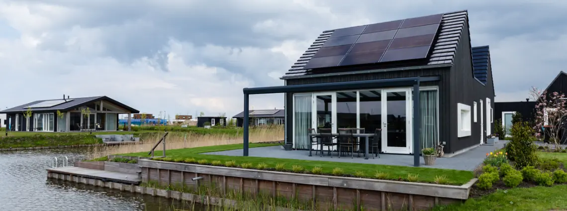 Ein Autarkes Haus, mit PV-Anlage und Wärmepumpe